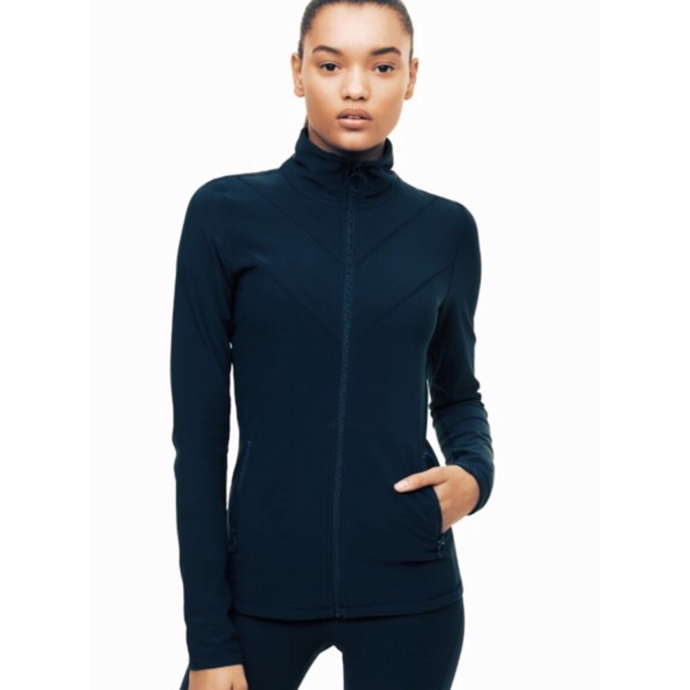 Aritzia THE CONSTANT Zip Up Sweat Jacket